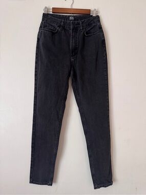 BDG Urban Outfitters Mom Jeans Faded Black High Rise Jeans - Size 26